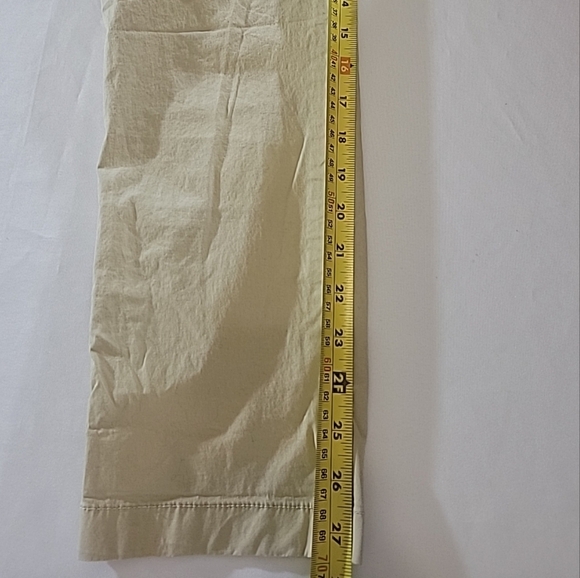 TOMMY HILFIGER Beige Pants Women's Size 0 - Picture 5 of 6